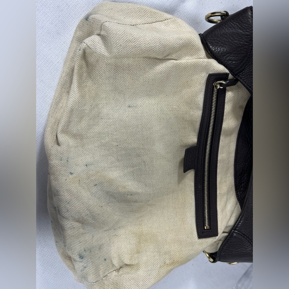 Gucci Dark Chocolate Brown Pebbled Leather Jackie Web Hobo Bag – Made in Italy - Picture 13 of 16